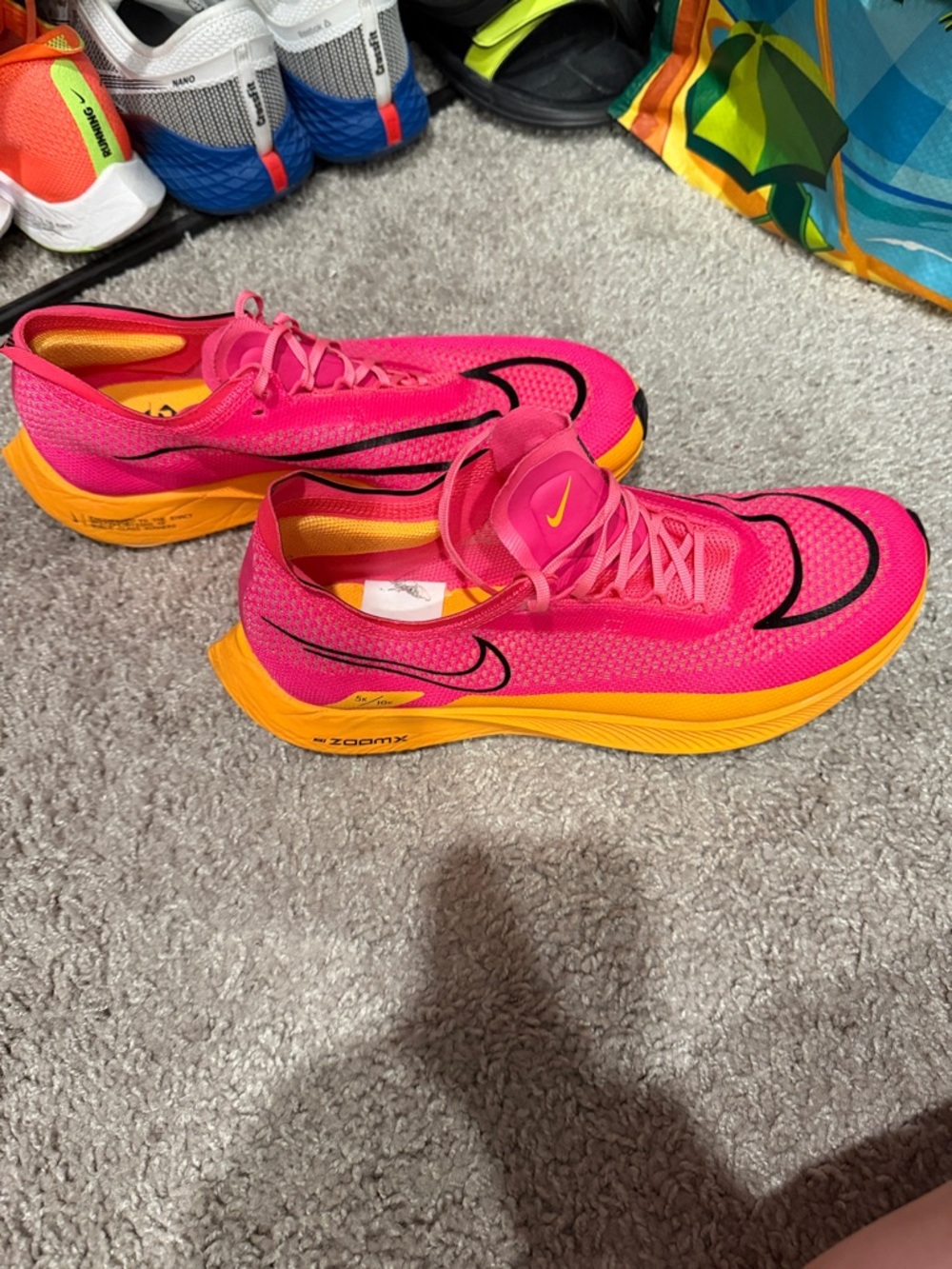 Nike Women's Running Shoes — Hot Pink & Orange W11/M9.5